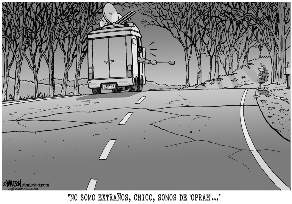 No hables con medios extraños