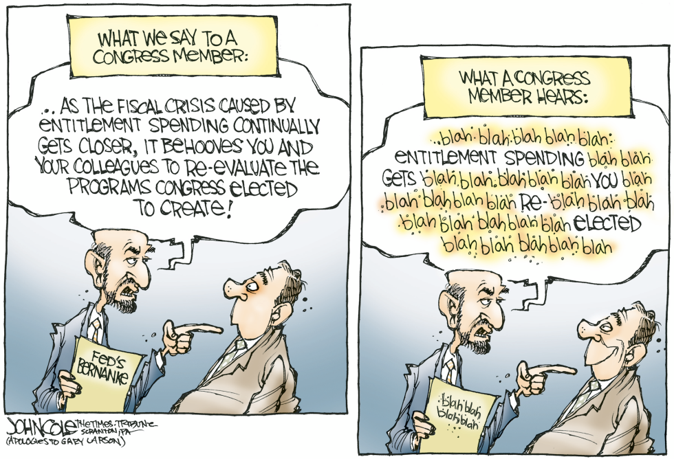 Bernanke and entitlements -- color