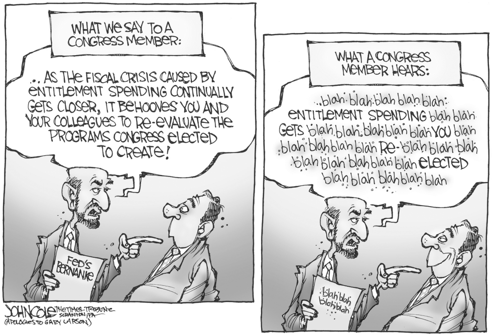 Bernanke and entitlements