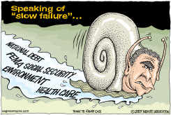 SLOW FAILURE  by Monte Wolverton