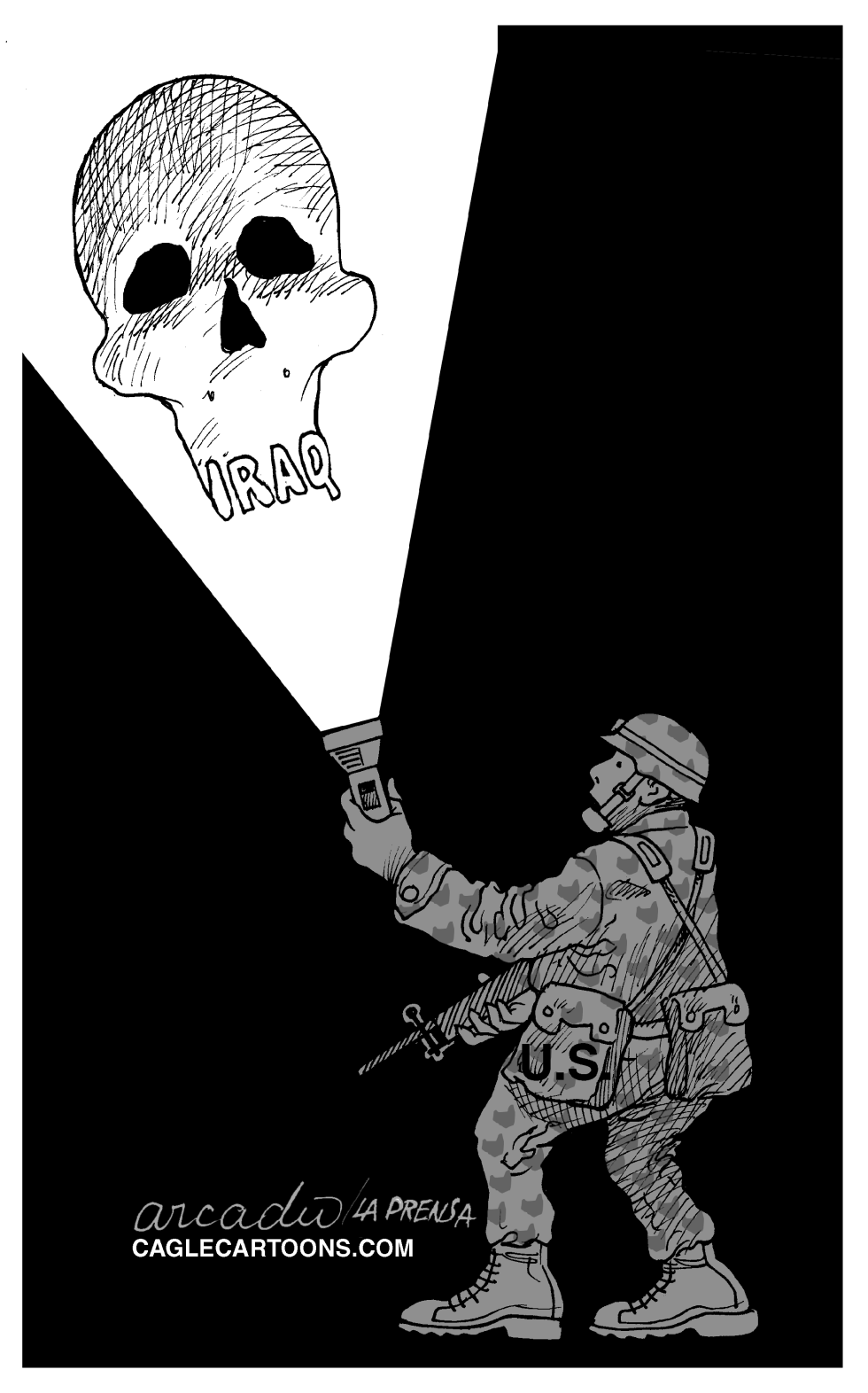 The Nightmare of USA on Iraq by Arcadio