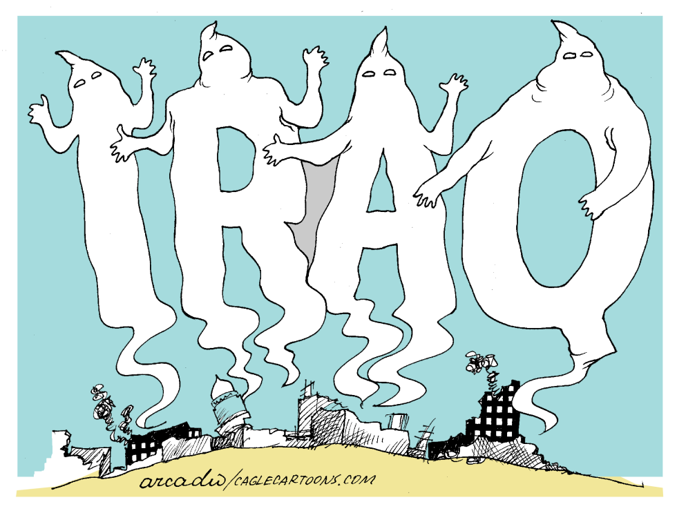 Constant deaths on Iraq by Arcadio / COLOR