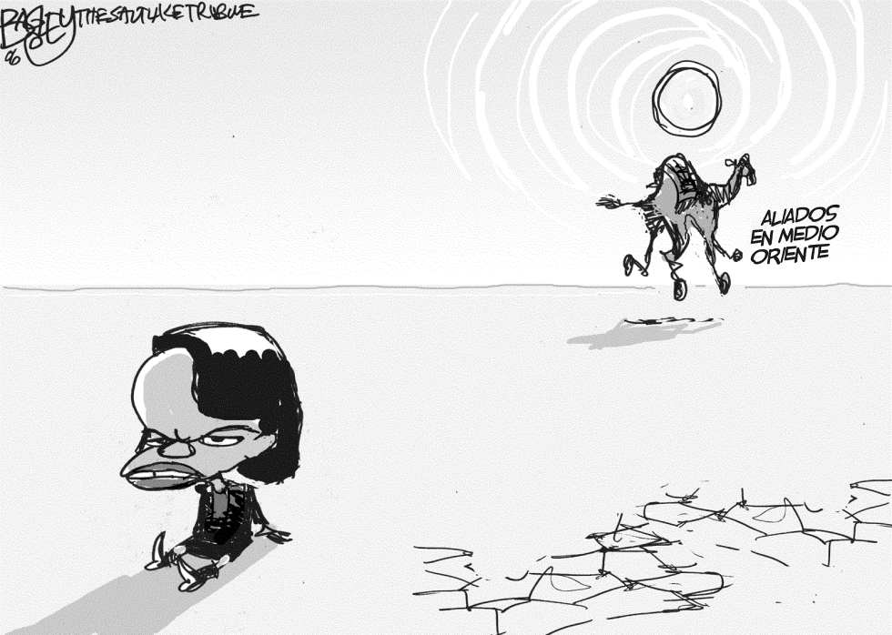  CONDI ABANDONADA by Pat Bagley