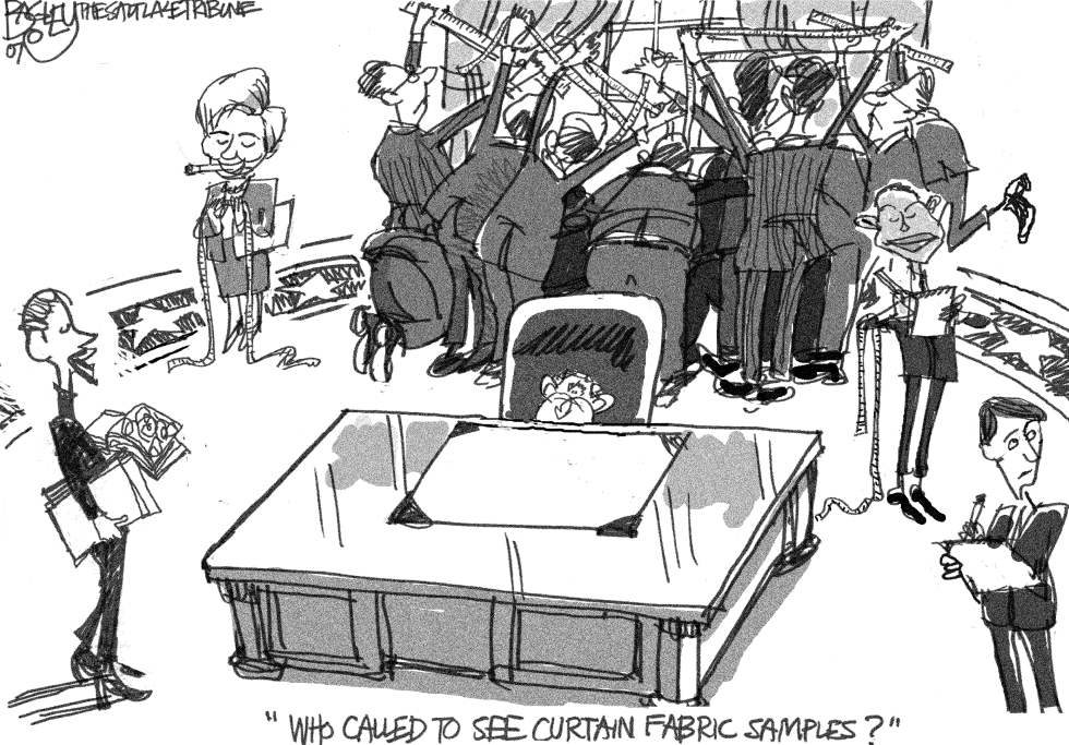  2008 PRESIDENTIAL CANDIDATES by Pat Bagley