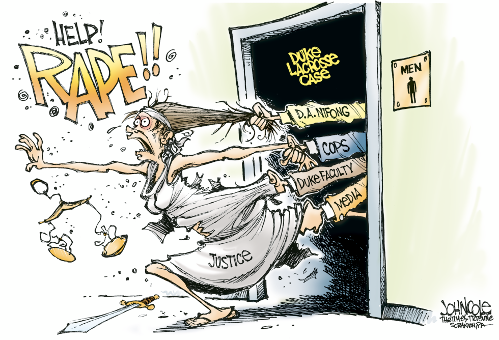 A rape at Duke -- color