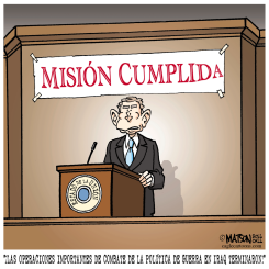 ESTADO DE LA MISION CUMPLIDA /  by R.J. Matson