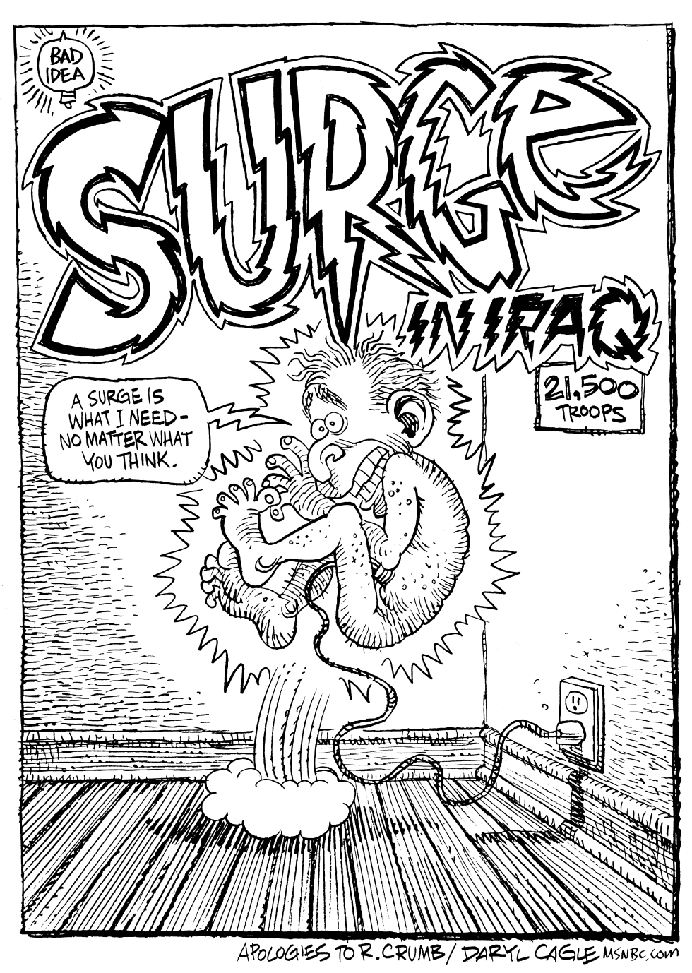 Surge in Iraq Comix