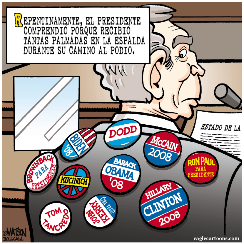Palmadas Presidenciales en la Espalda / COLOR