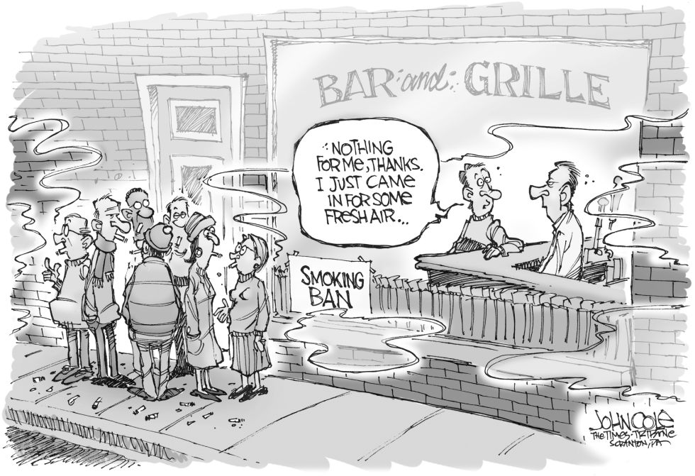 Banned smokers