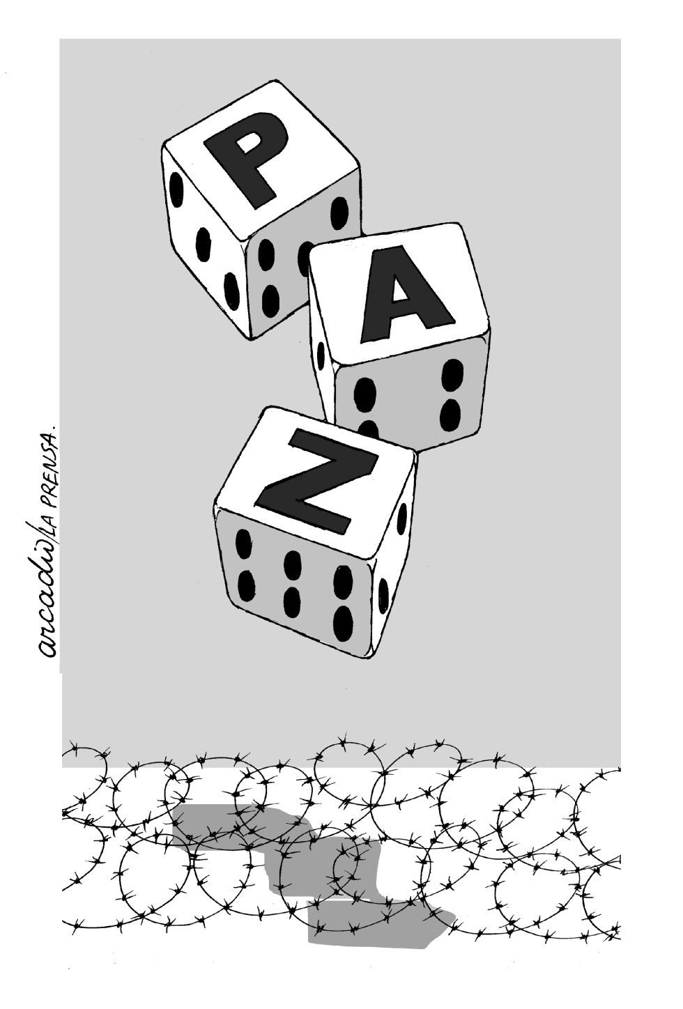 Una paz entre espinas