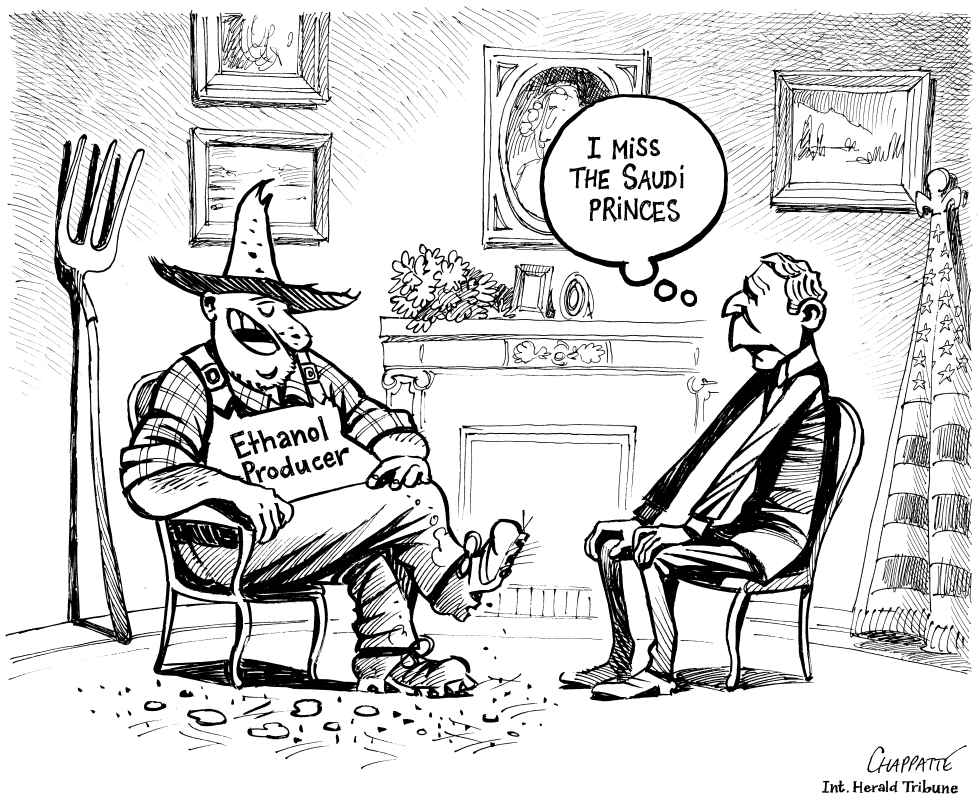BUSH SUPPORTS ETHANOL