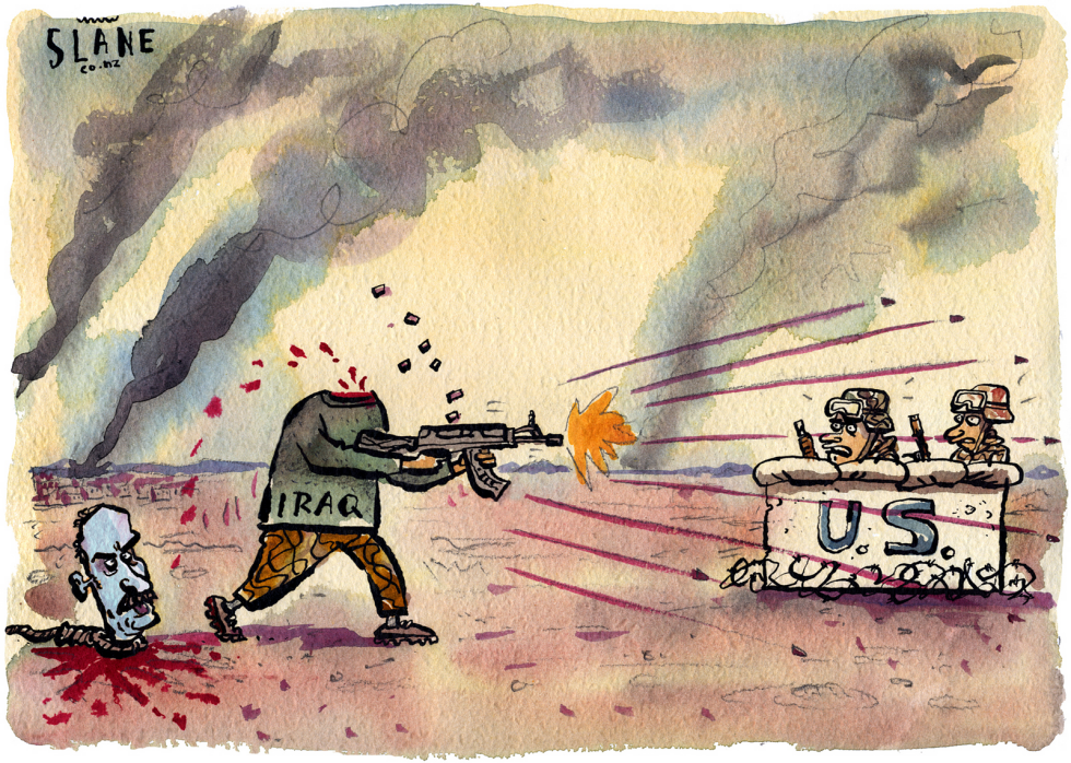 Headless In Iraq -- color