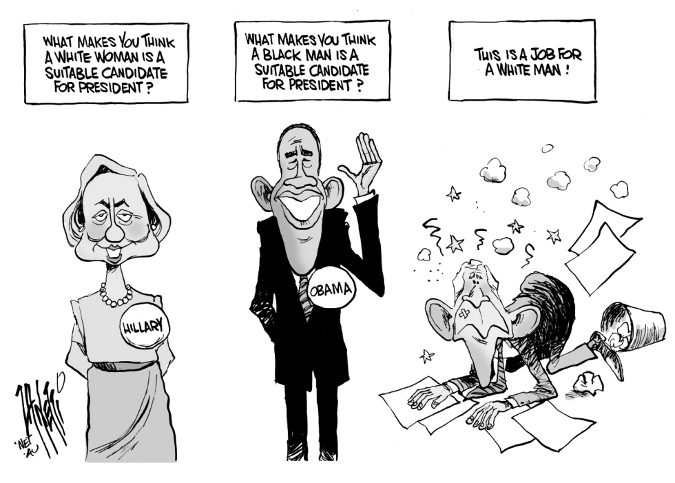 Presidential Candidates (b&w)