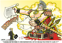 PANDORA'S WAR POWERS by R.J. Matson
