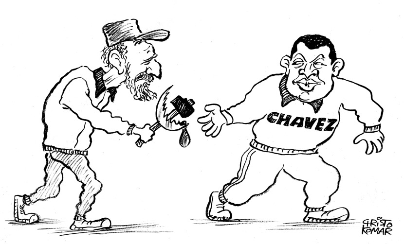 Chavez - Castro Video - B&W