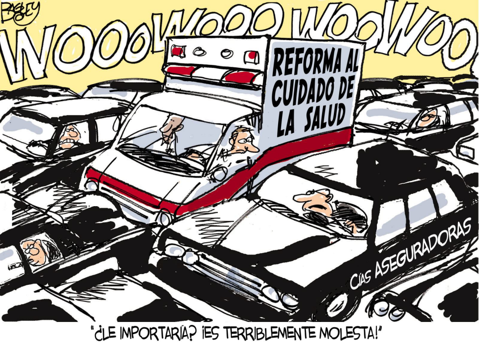  EMBOTELLAMIENTO DEL CUIDADO DE LA SALUD  by Pat Bagley