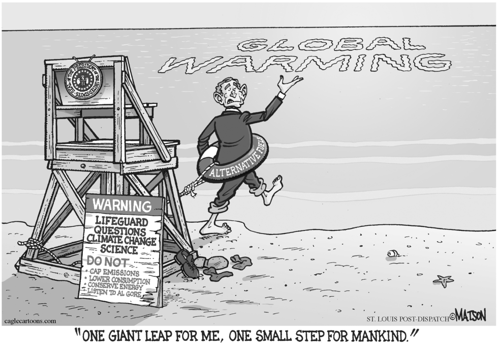 One Giant Leap For George Bush (Revised)