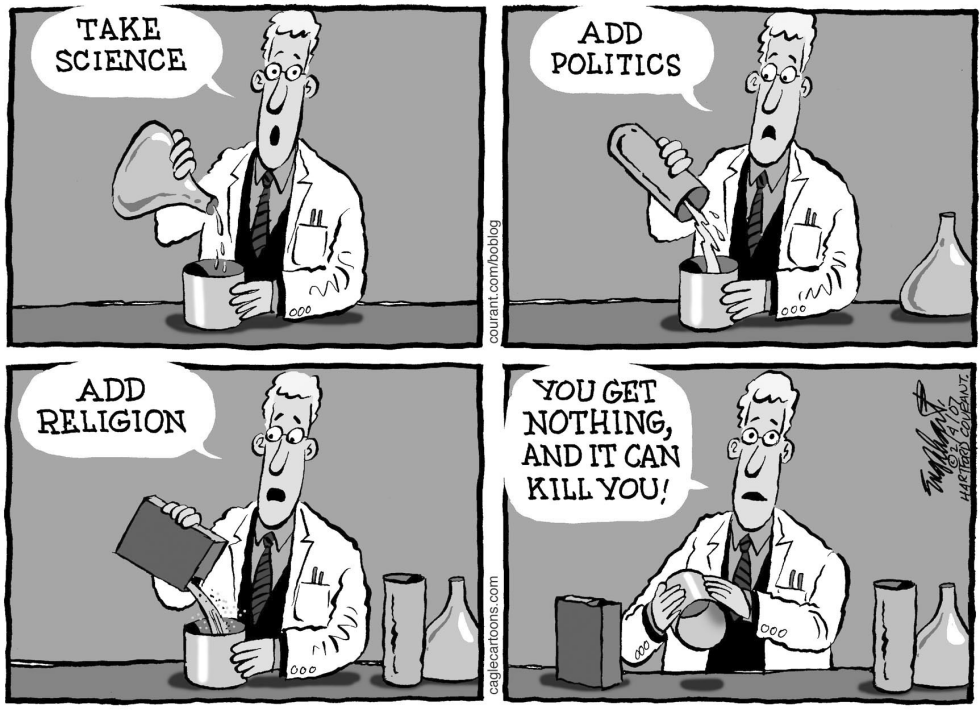 Science Politics and Religion