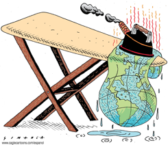 CALENTAMIENTO GLOBAL /  by Osmani Simanca