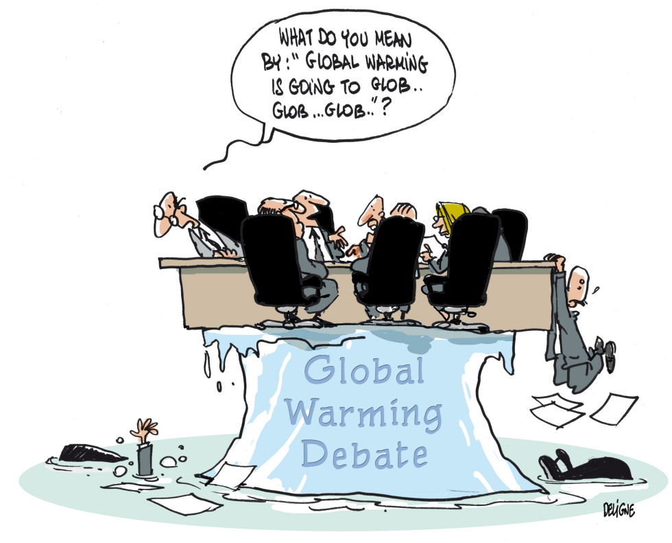 Global Warming Debate- color