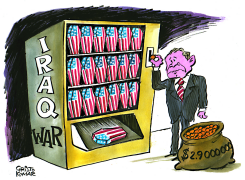 IRAQ VENDOR MACHINE -  by Christo Komarnitski