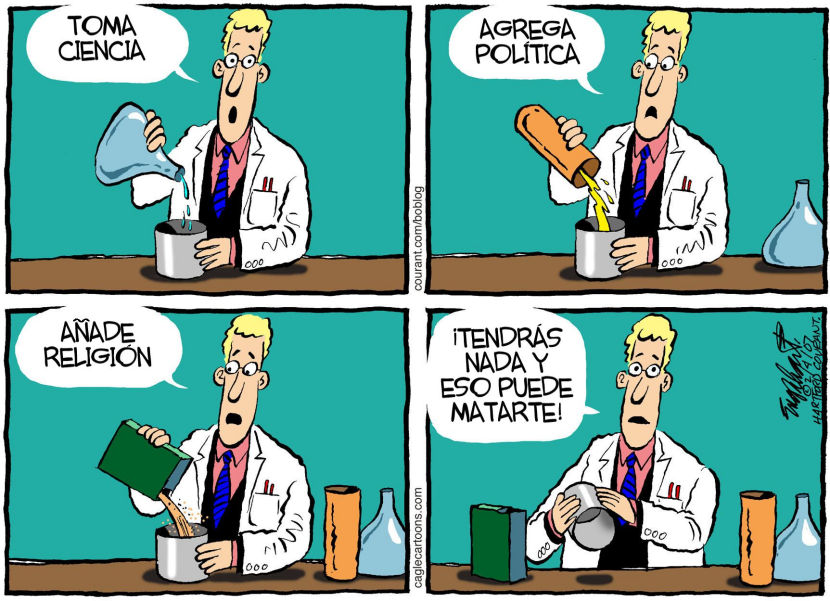 Ciencia, Politica y Religion / COLOR