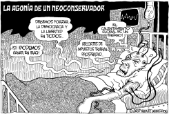 LA AGONIA DE UN NEOCONSERVADOR by Monte Wolverton