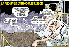 LA AGONIA DE UN NEOCONSERVADOR /  by Monte Wolverton