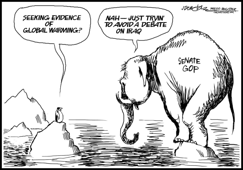 Iraq debate on ice