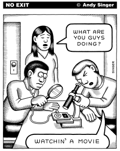 IPOD MOVIES by Andy Singer