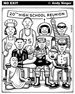 HIGHSCHOOL REUNIONS by Andy Singer