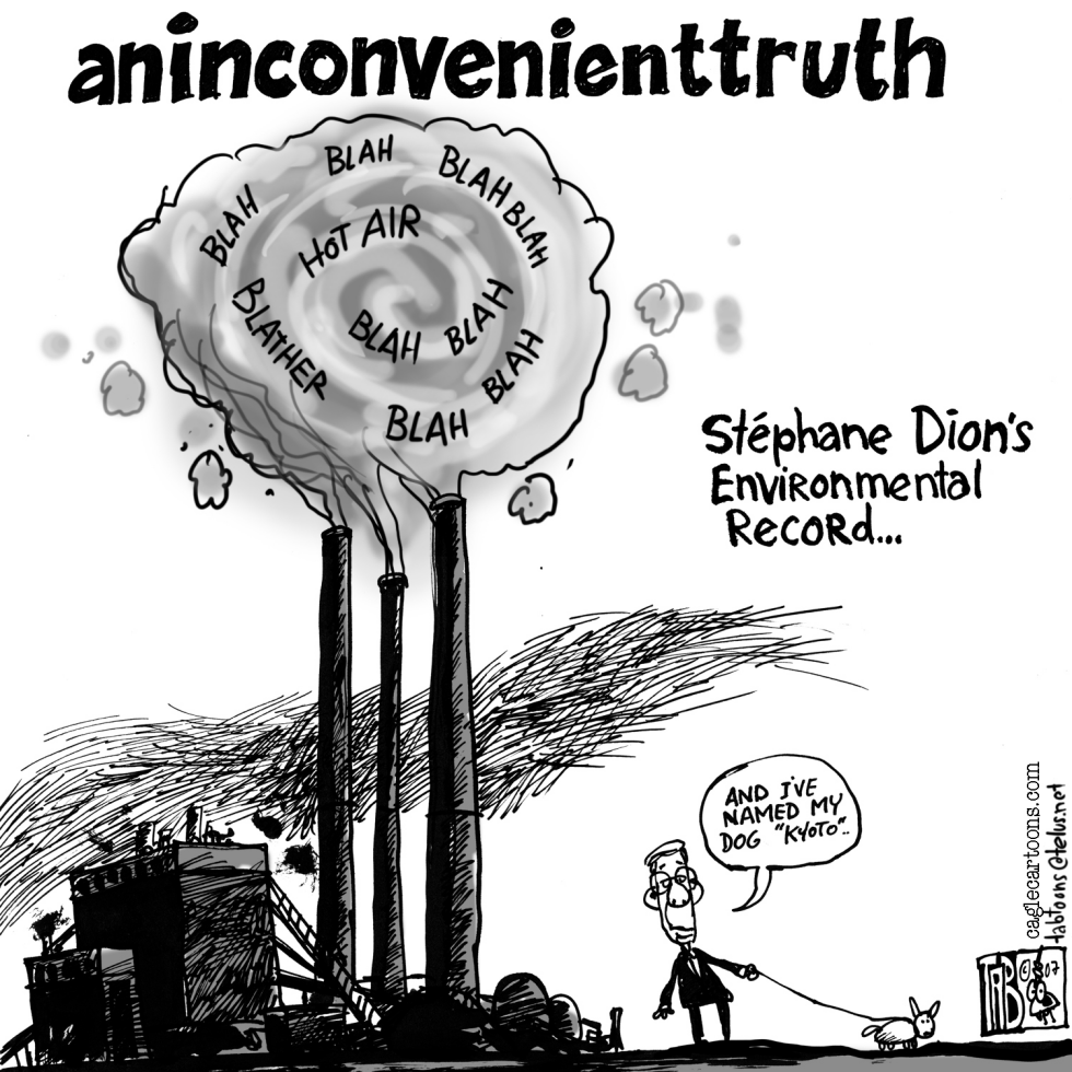 CANADA An inconvenient truth
