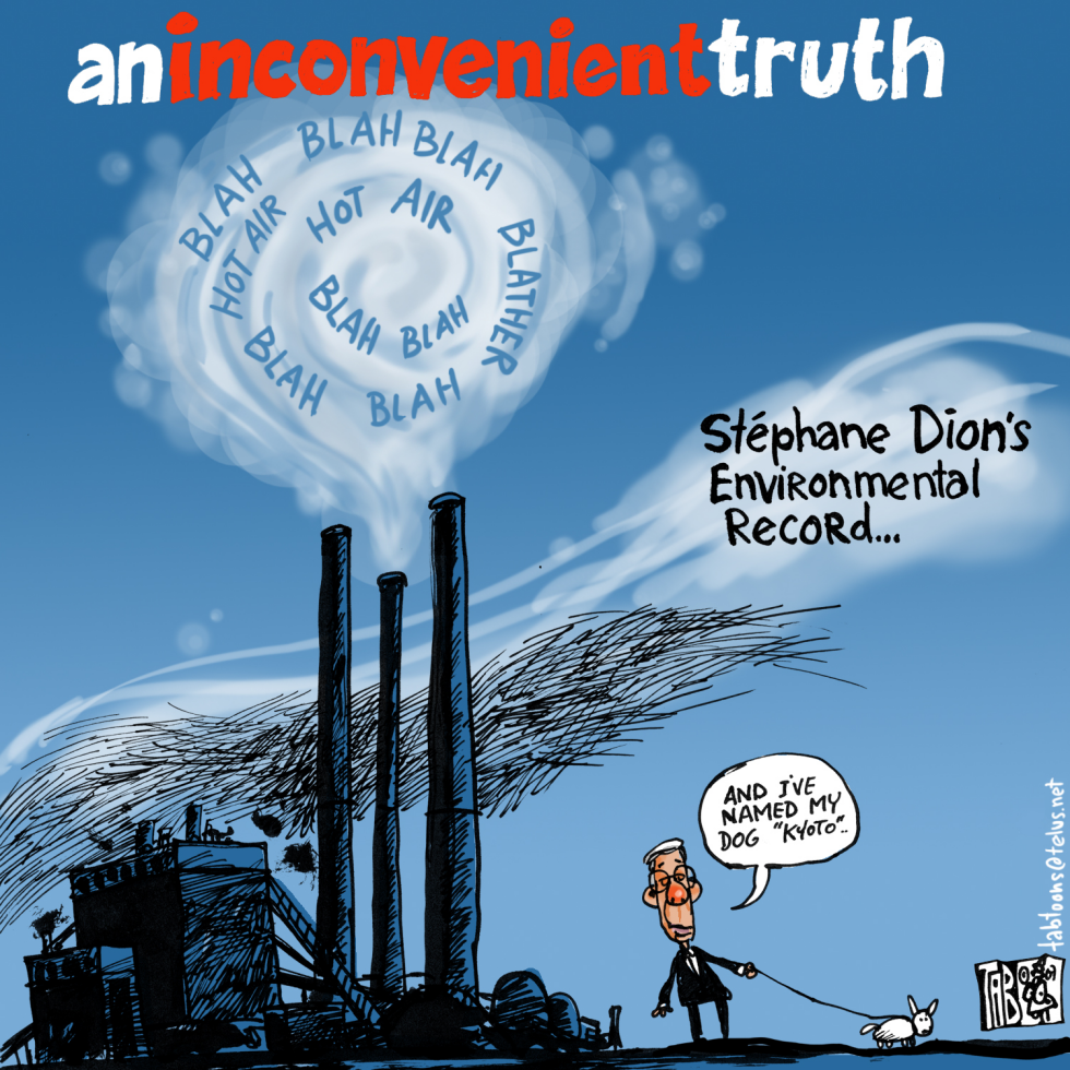 CANADA An inconvenient truth COLOUR