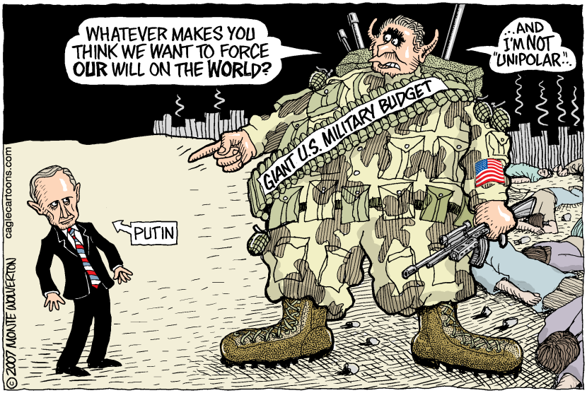 American militarism COLOR