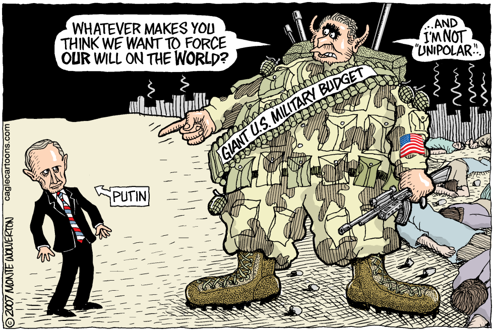 American militarism COLOR