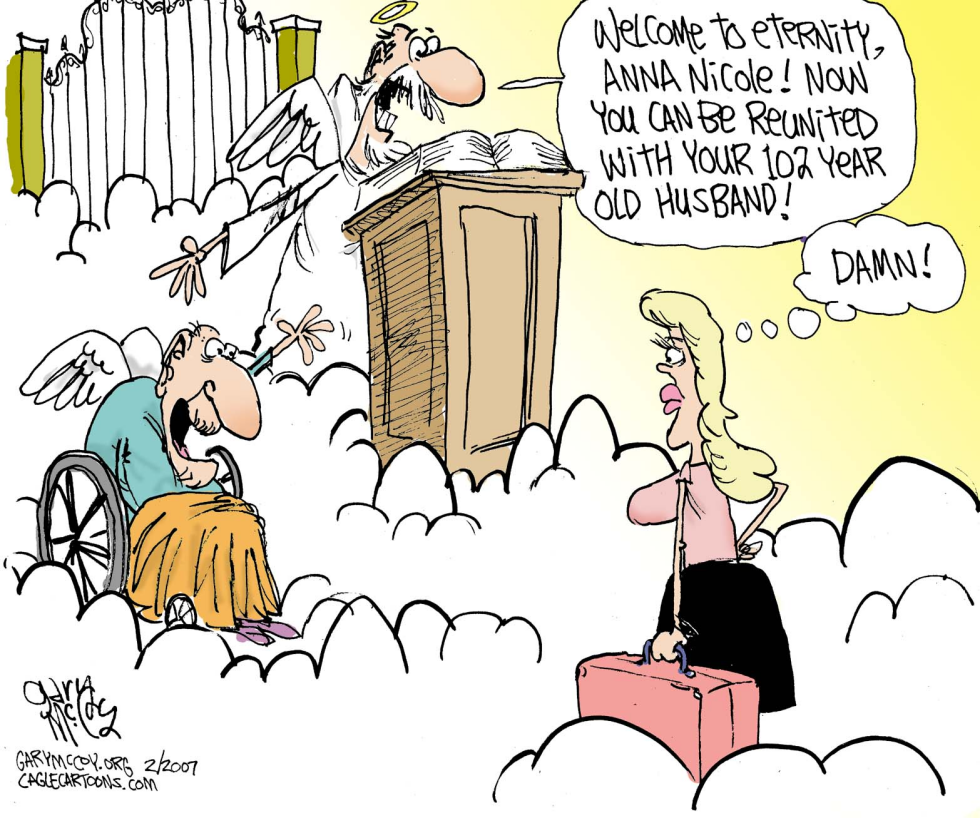  ANNA NICOLE IN HEAVEN by Gary McCoy