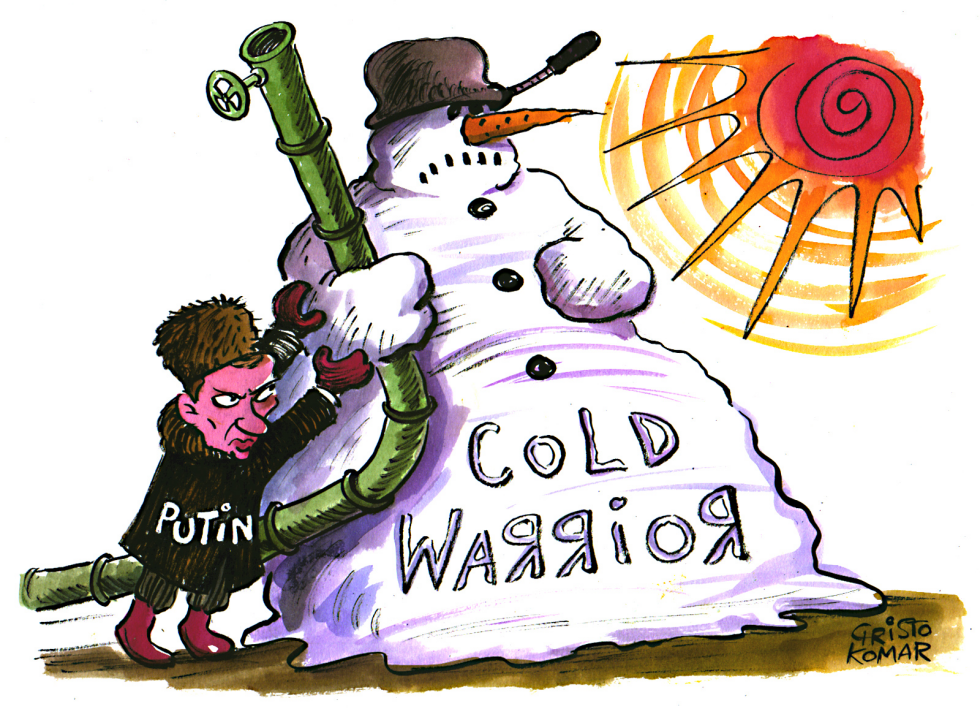 Putin's snowman - COLOR