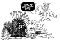 IRAQ VALENTINE by Daryl Cagle