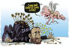 IRAQ VALENTINE by Daryl Cagle