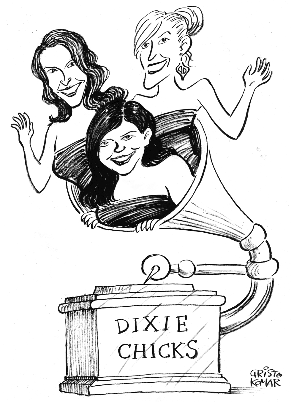 Dixie Chicks - B&W