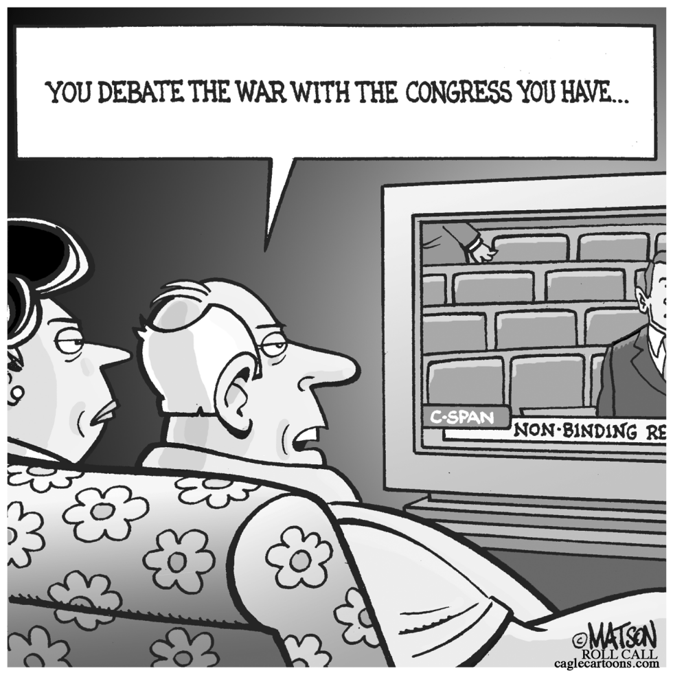 You Debate The War With The Congress You Have