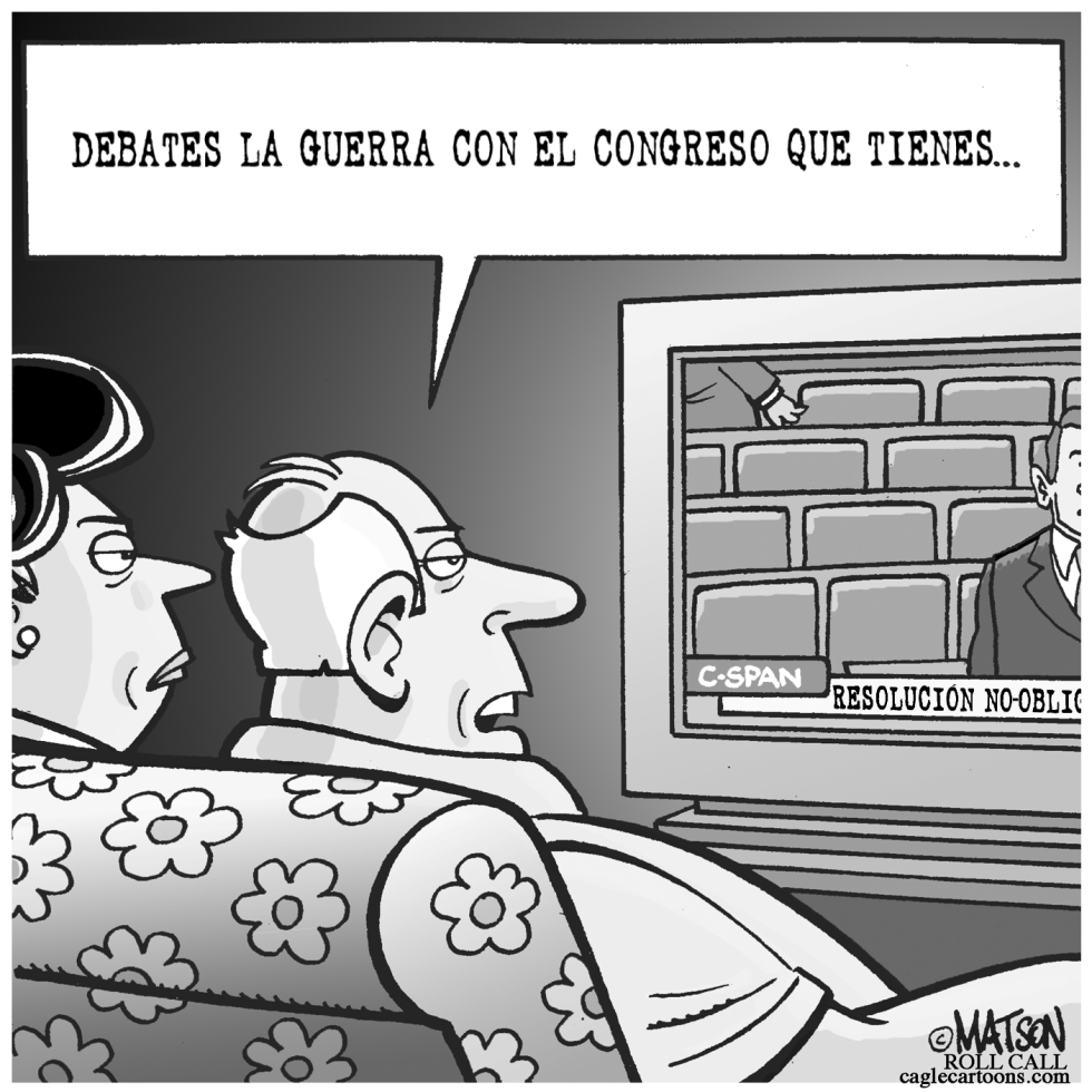 Debates la Guerra con el Congreso que Tienes