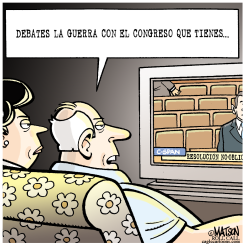 DEBATES LA GUERRA CON EL CONGRESO QUE TIENES /  by R.J. Matson