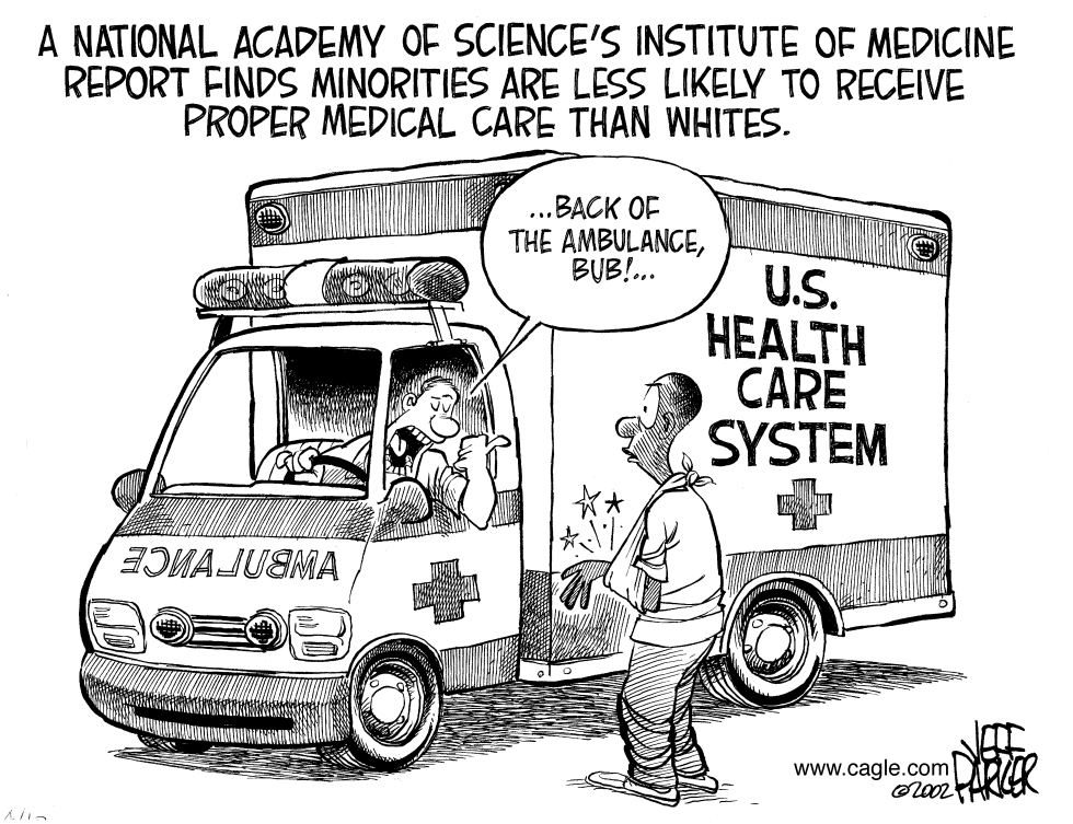  BAD MINORITY MEDICAL CARE by Parker