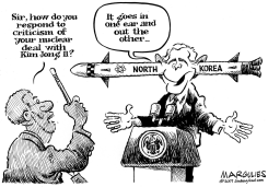 IT GOES IN ONE EAR AND OUT THE OTHER by Jimmy Margulies