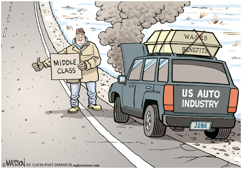 Auto Worker Hitchhiker-COLOR