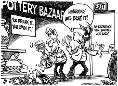 POTTERY BAZAAR RULE by John Trever