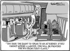 PASSENGERS BILL OF RIGHTS by Bob Englehart
