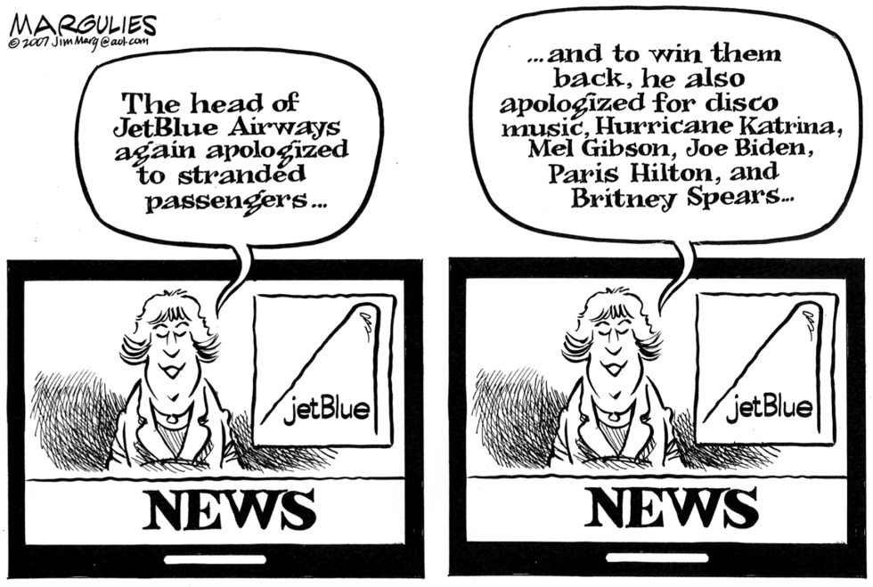 JetBlue apologies