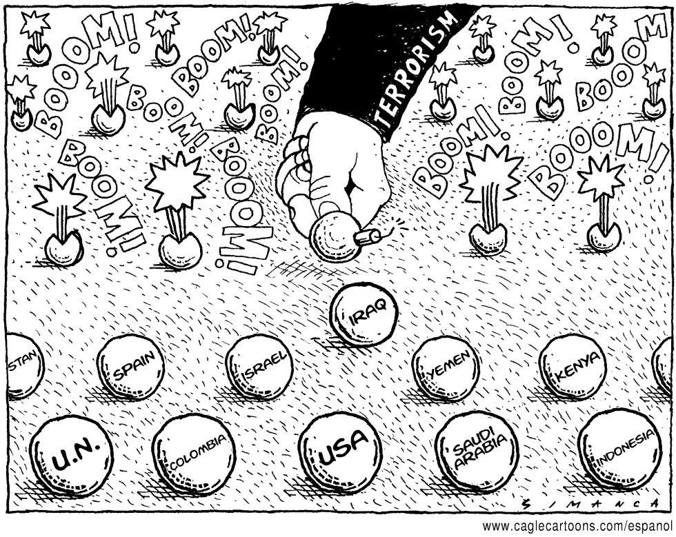  GLOBAL TERRORISM by Osmani Simanca